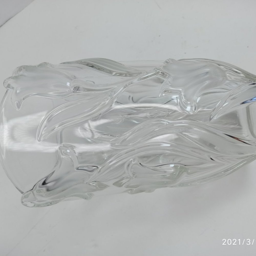 Tulip Christal Vase White Clear - Picture 3 of 6